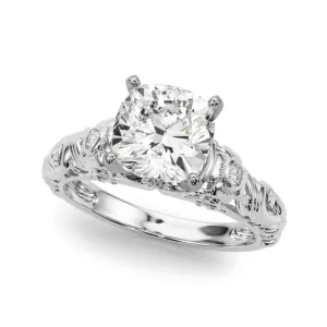 14K Vintage Style Engagement ring
