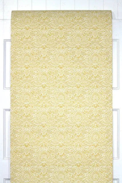 1960s Damask Vintage Wallpaper