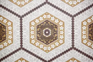1960s Geometric Vintage Wallpaper