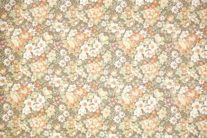 1970s Floral Vintage Wallpaper