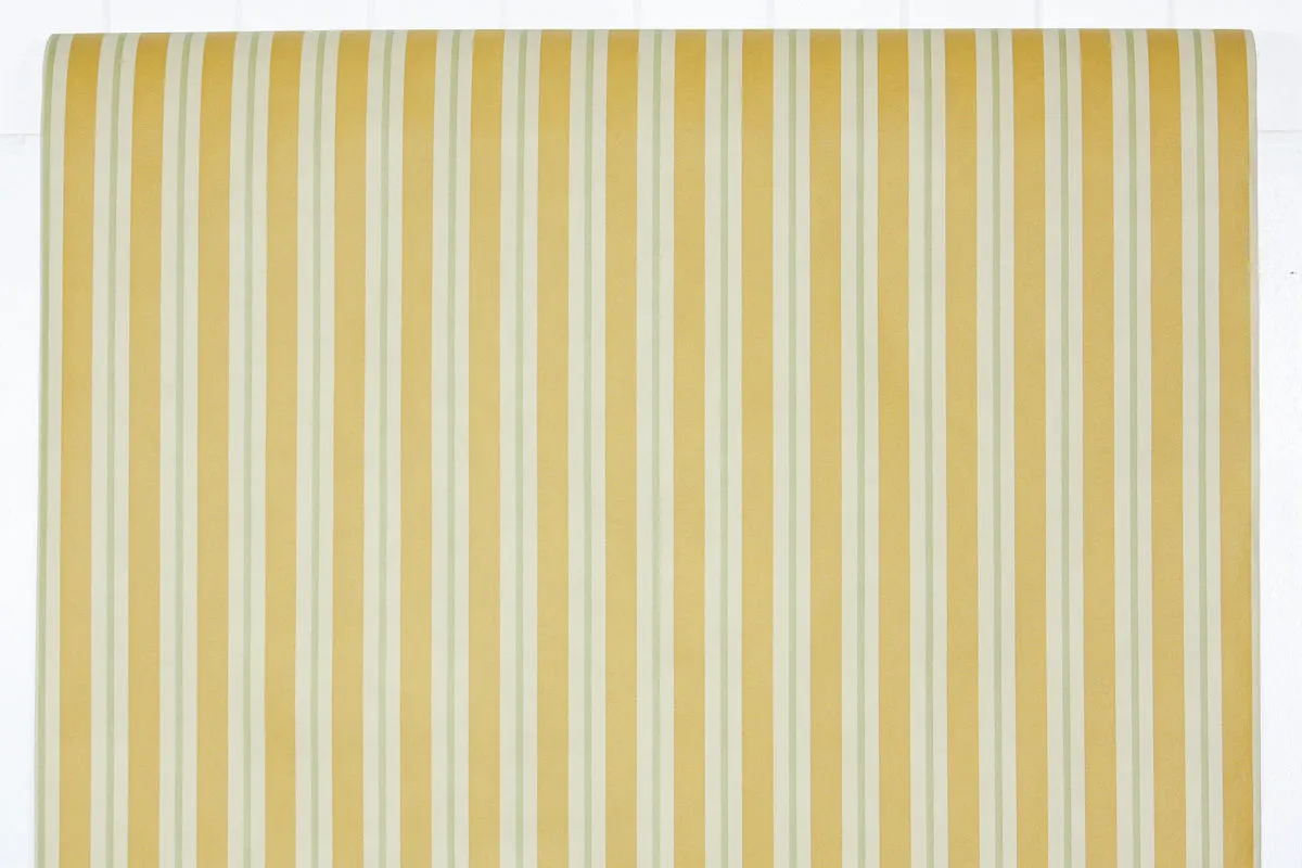 1970s Stripe Vinyl Vintage Wallpaper
