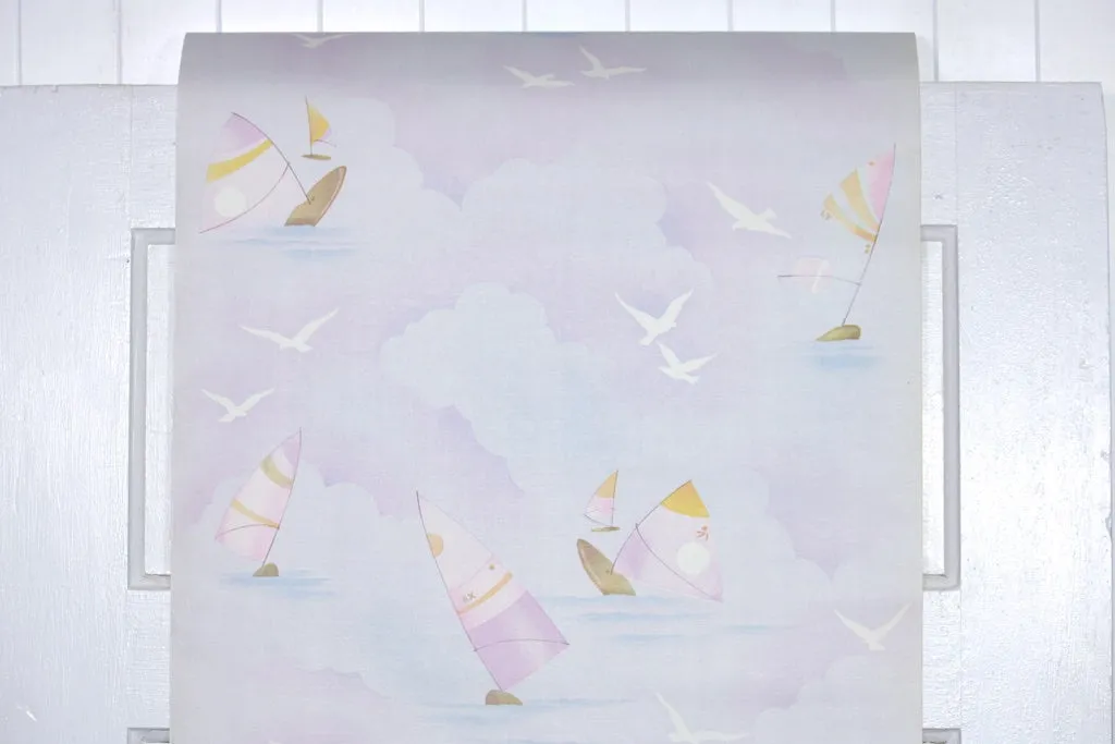 1980s Bathroom Vintage Wallpaper