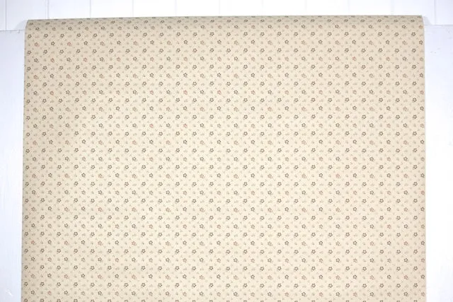 1980s Floral Vintage Wallpaper