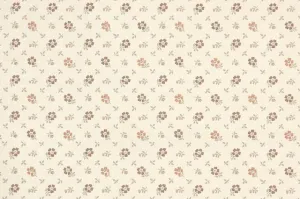 1980s Floral Vintage Wallpaper