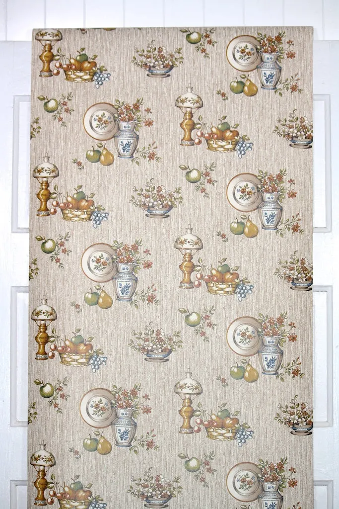 1980s Kitchen Vintage Wallpaper