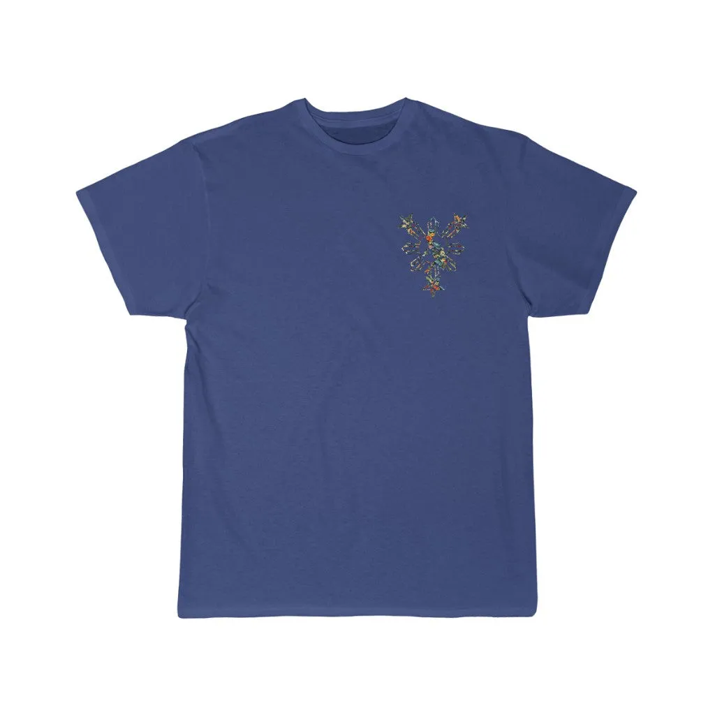 3 Stars and Sun Floral  Short Sleeve Tee