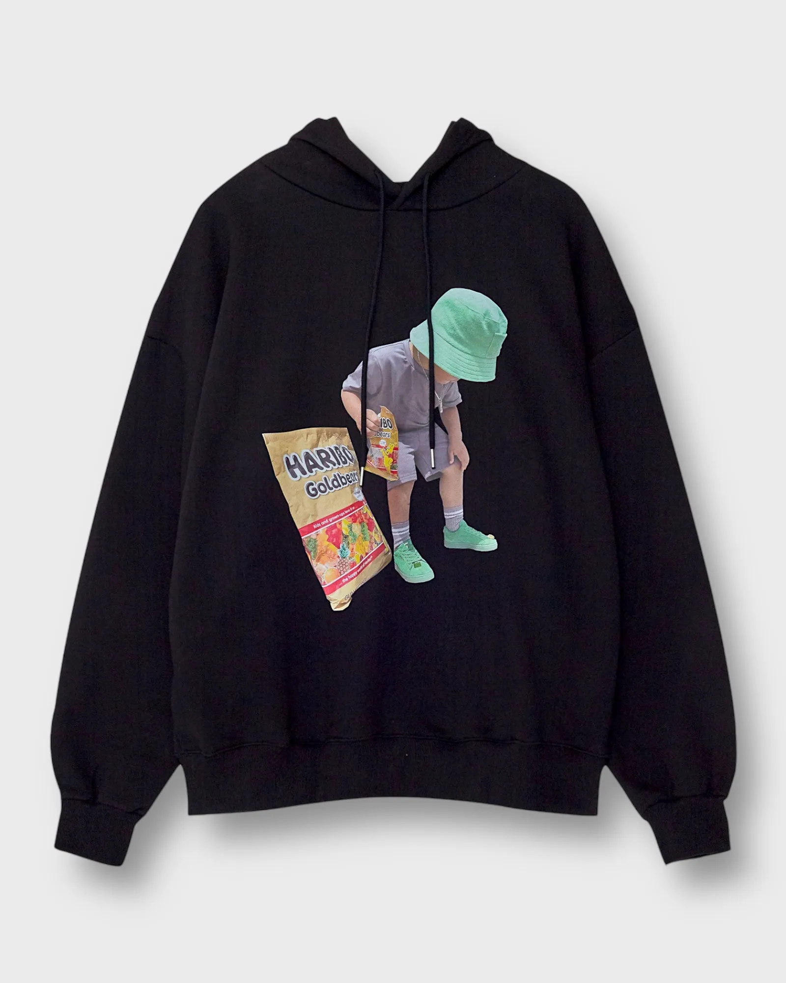 A Boy Side Pocketed Fleece Hoodie