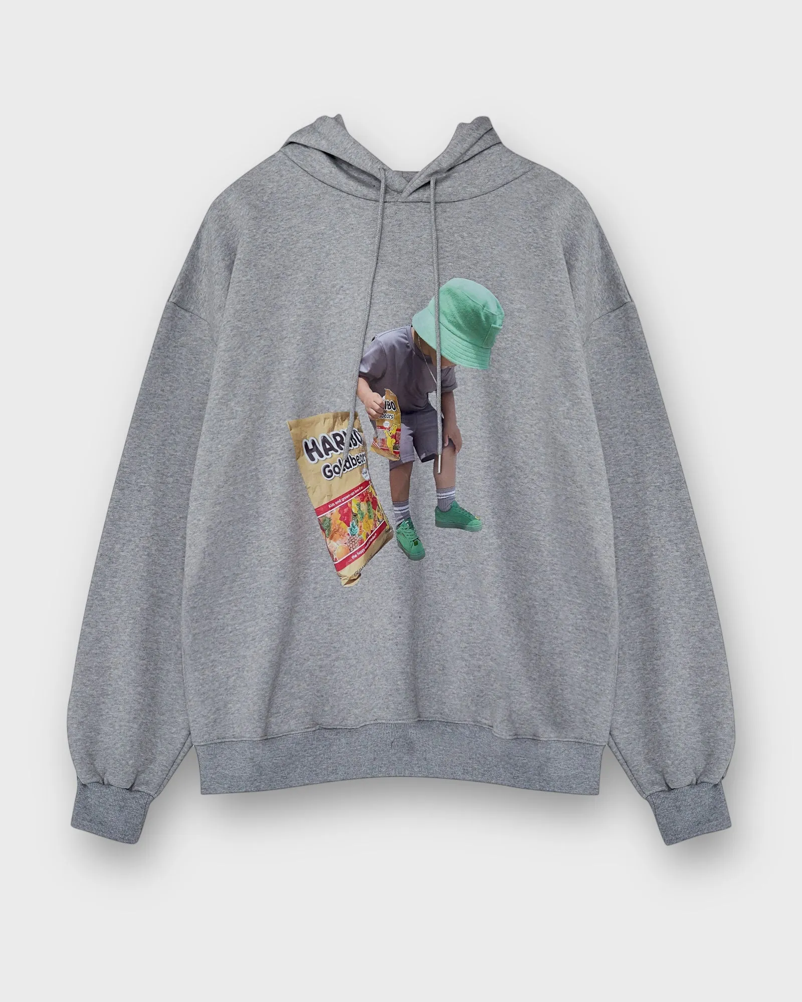 A Boy Side Pocketed Fleece Hoodie