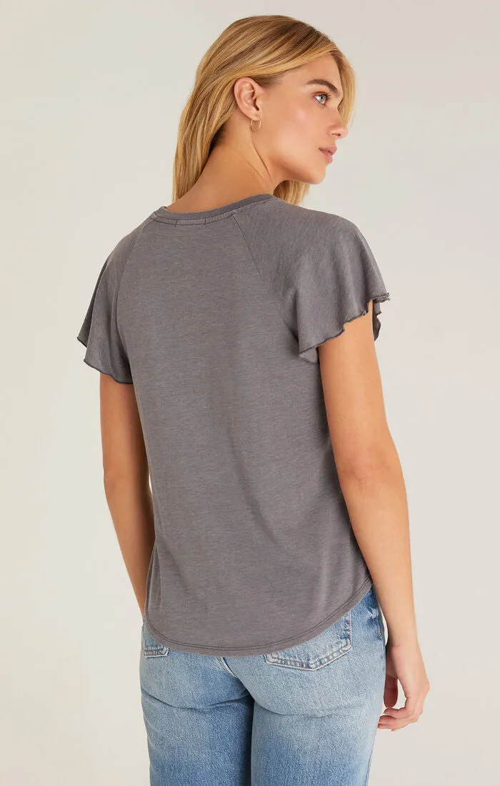 Abby Flutter Tee