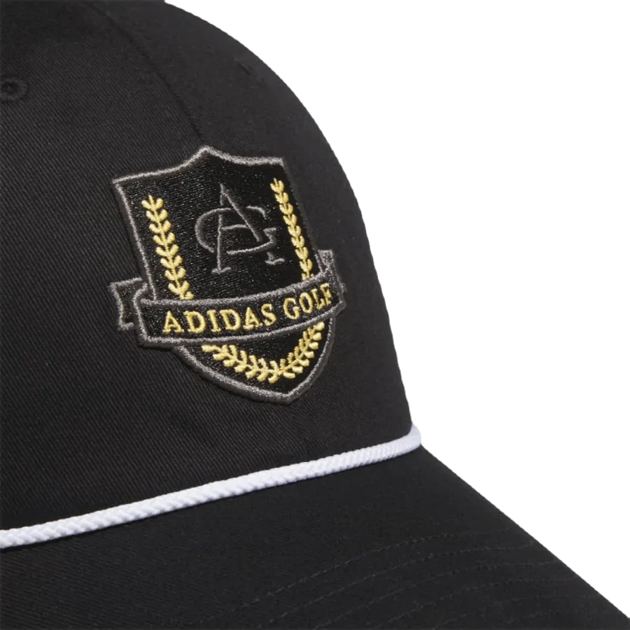 Adidas Vintage Six-Panel Shield Hat - Black