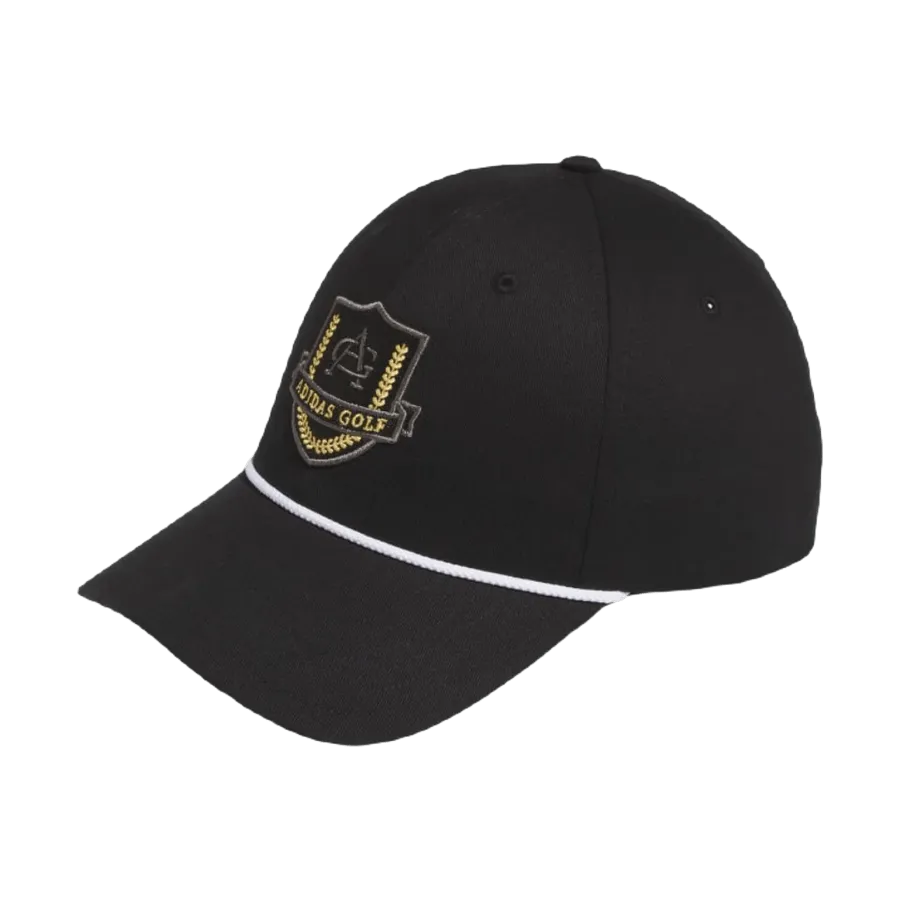 Adidas Vintage Six-Panel Shield Hat - Black