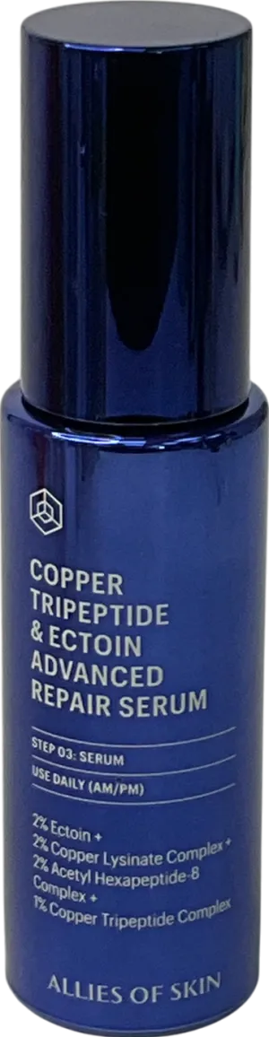 Allies of Skin Copper Tripeptide & Ectoin Advanced Repair Serum 30ml