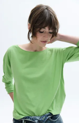 American Vintage  - Aksun Long Sleeve Round Neck Tee