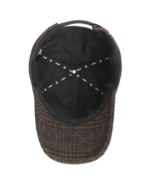 ANEW Golf: Check Ball Cap - Brown