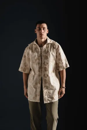 Arid Shirt Embroidered Beige
