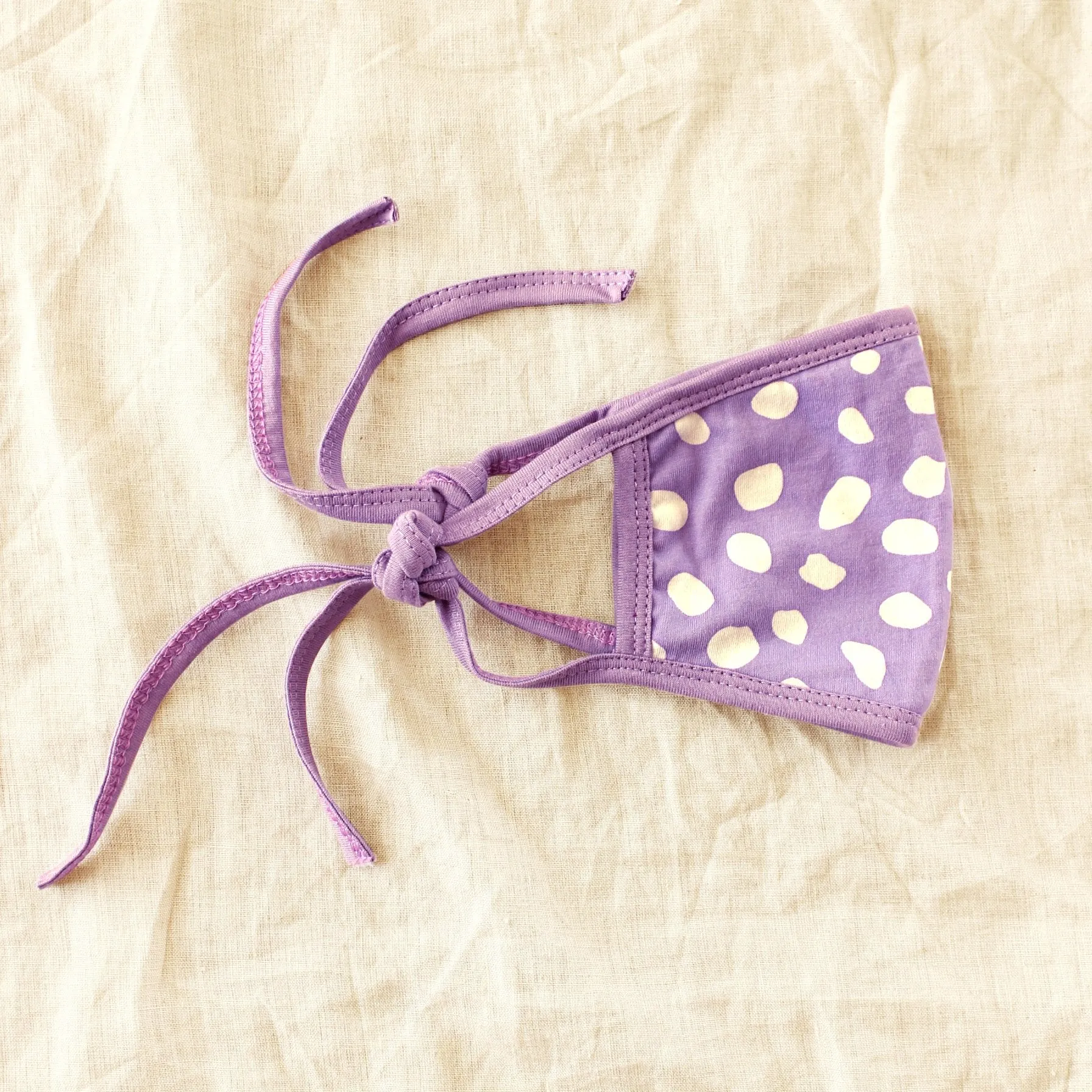 ARNOLDI 3-ply Waterproof Organic Cotton Face Mask, in Lilac