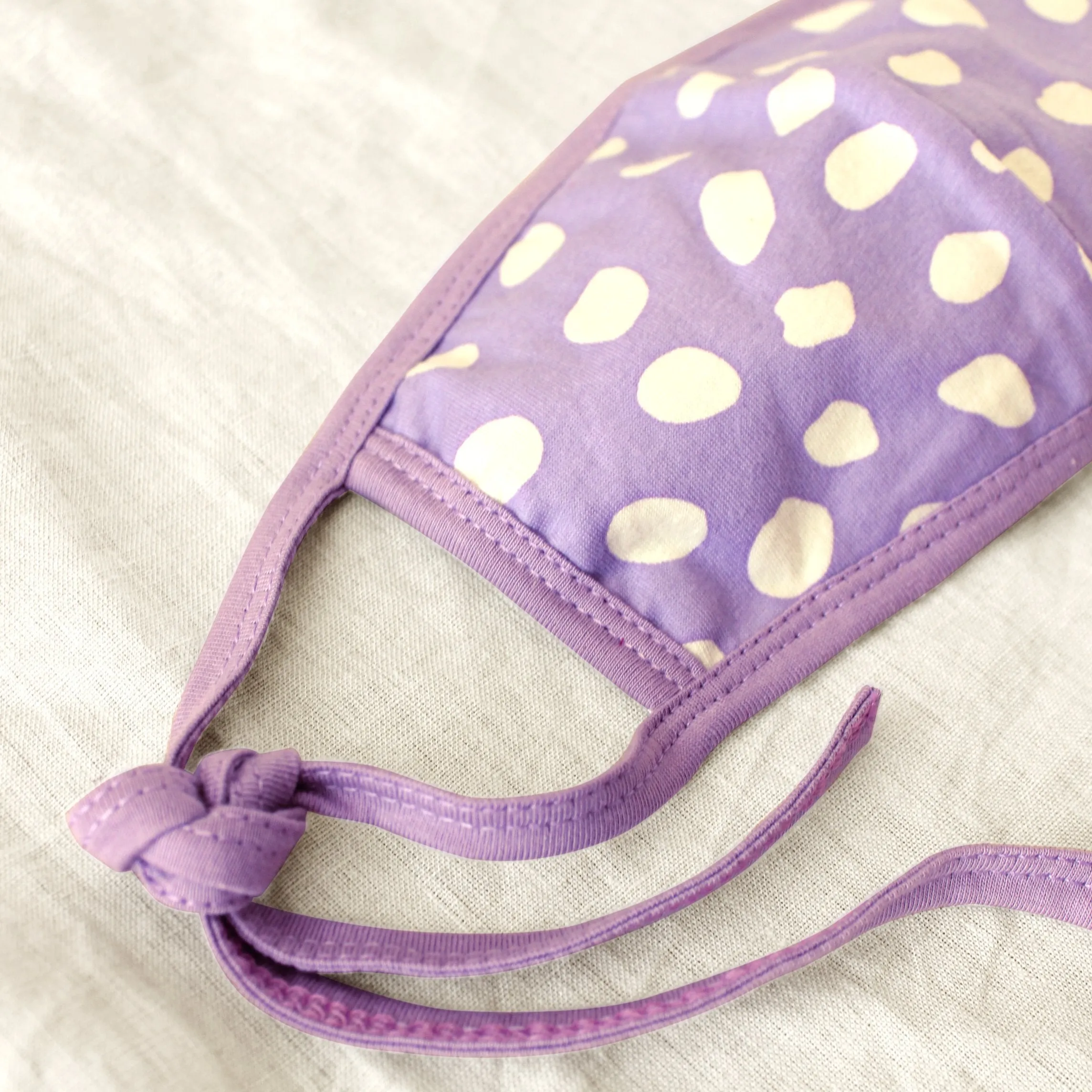 ARNOLDI 3-ply Waterproof Organic Cotton Face Mask, in Lilac