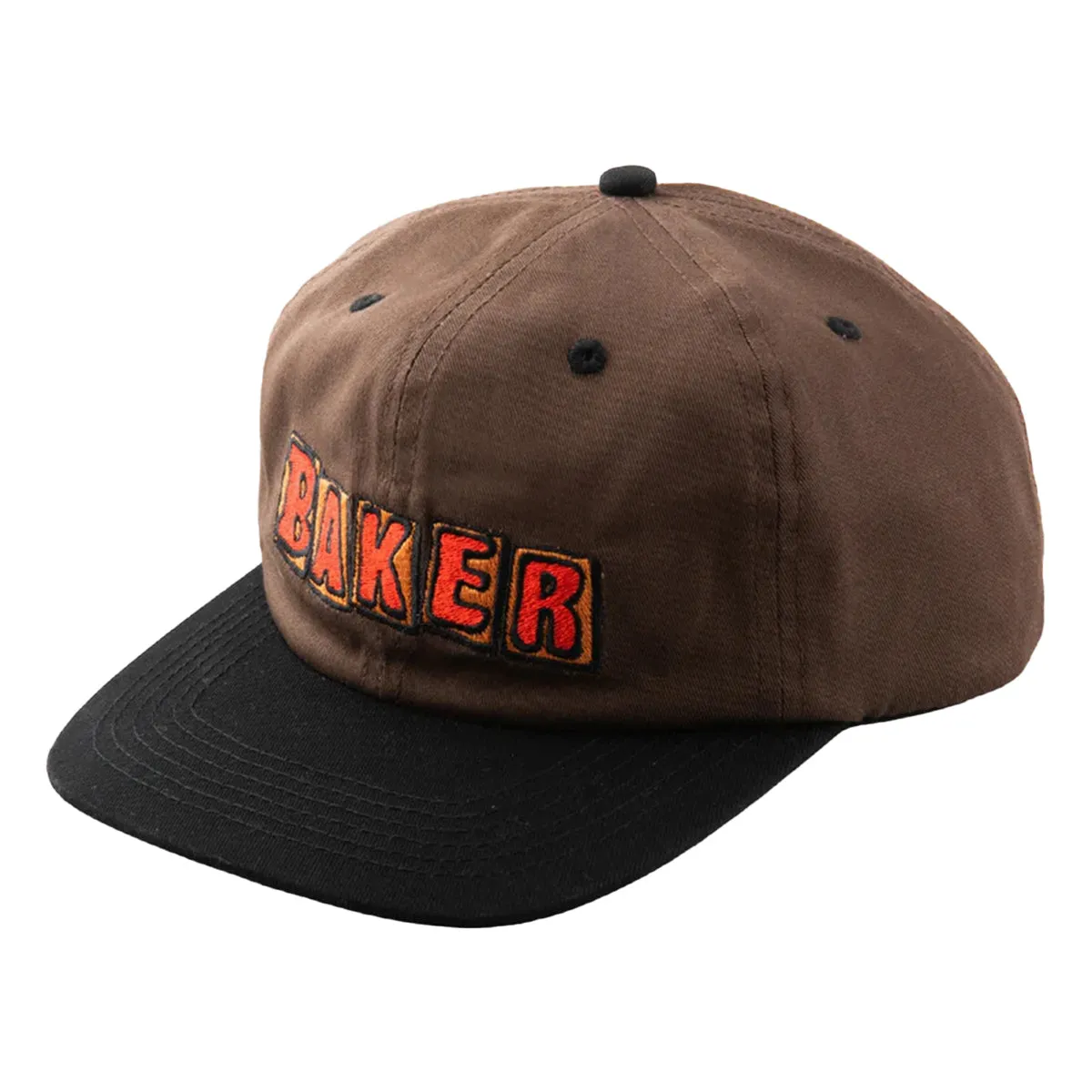 Baker - Crumb Snapback Brown/Black