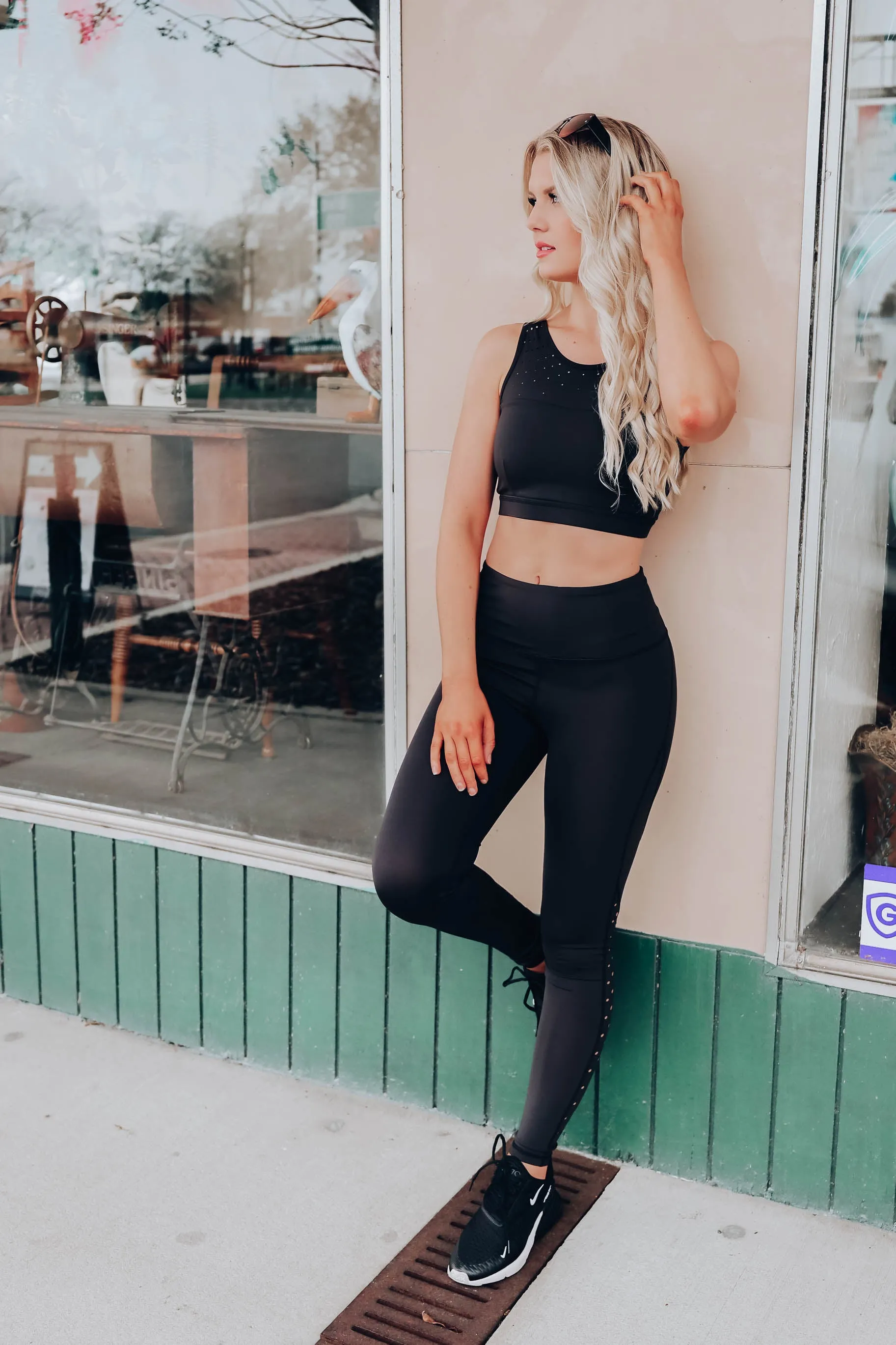 Be Determined Sports Bra - Black