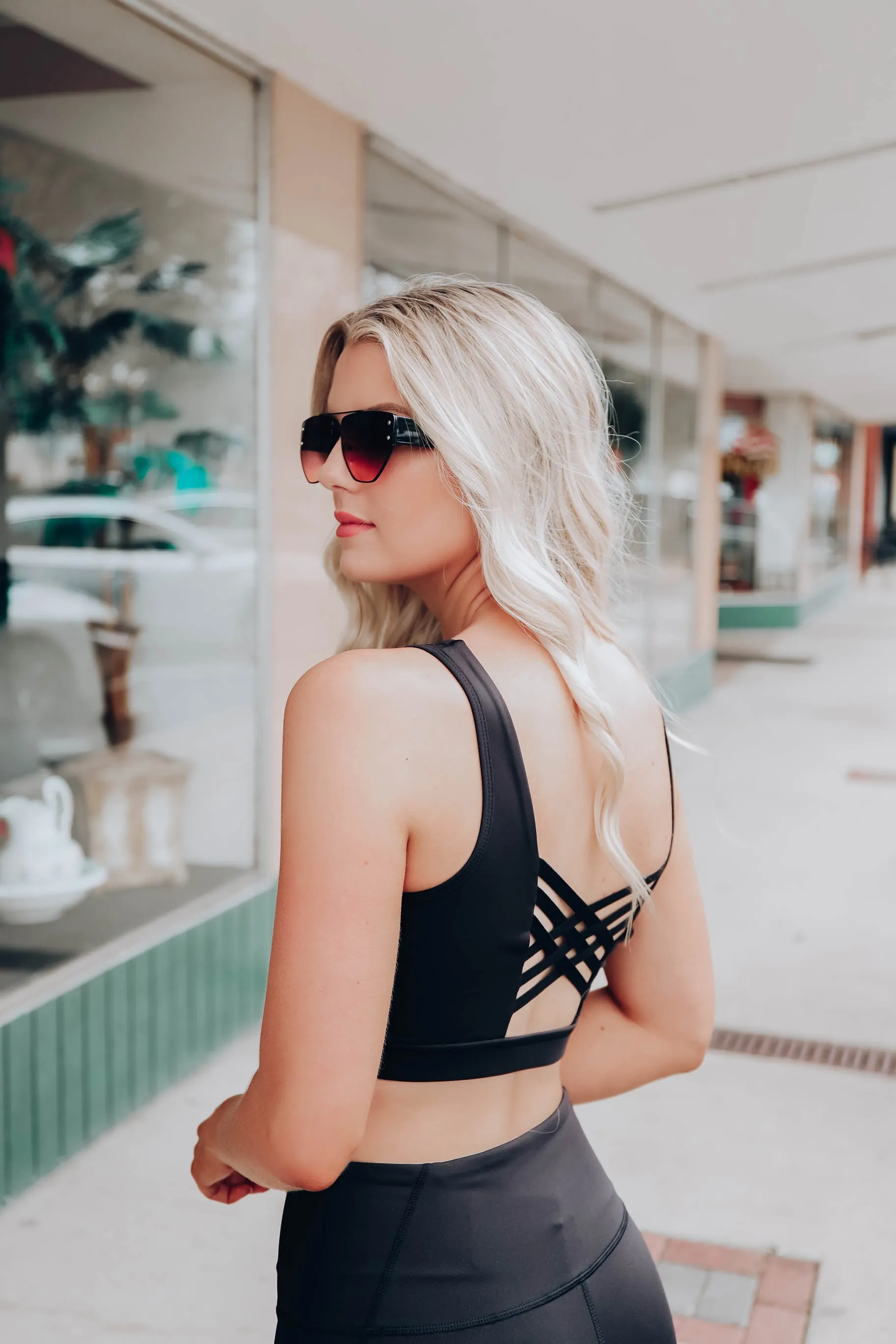 Be Determined Sports Bra - Black