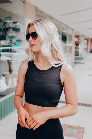 Be Determined Sports Bra - Black