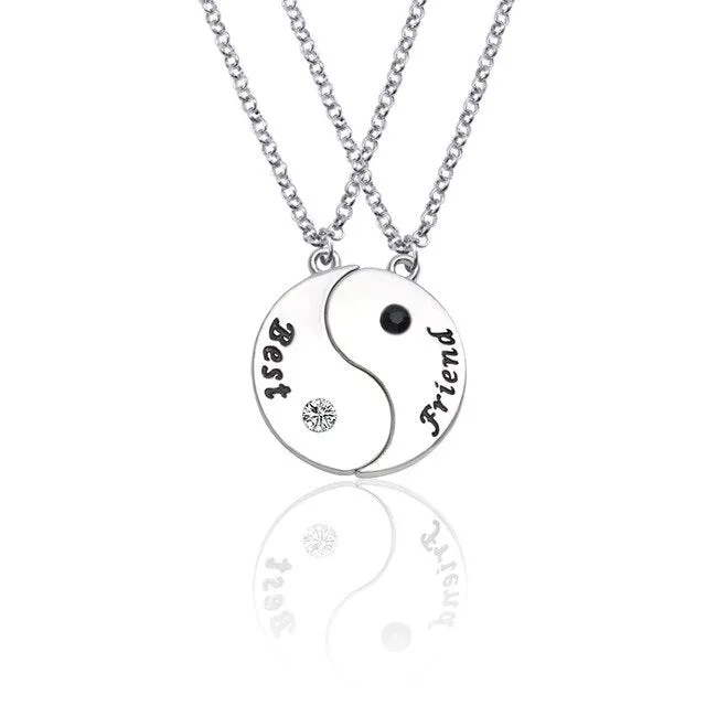 Best Friend Series BFF Necklace For 2-8 BFs