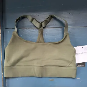 Beyond Yoga Olive Green Sports Bra
