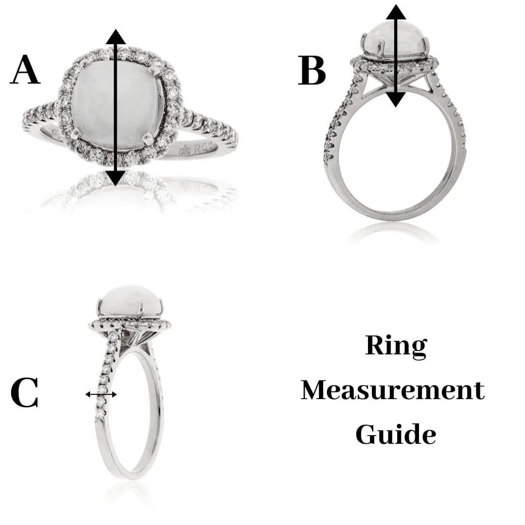 Black Diamond Black Plated Megalodon Jaw Ring