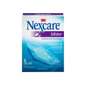 Blister Waterproof Bandages  6 pack