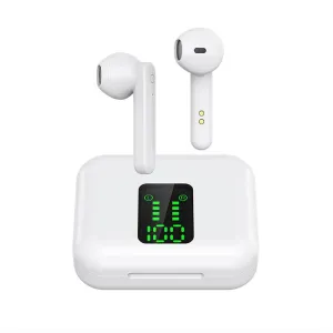 Bluetooth Touch Control LED Display Gaming Sports Waterproof Earbuds