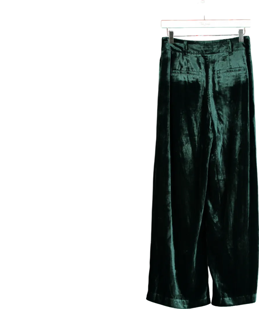 Boden Green Chiswick Velvet Trousers UK 8