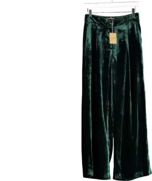 Boden Green Chiswick Velvet Trousers UK 8