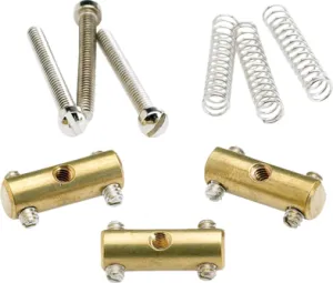 Bridge saddles for vintage Tele - Genuine Fender - genuine Fender