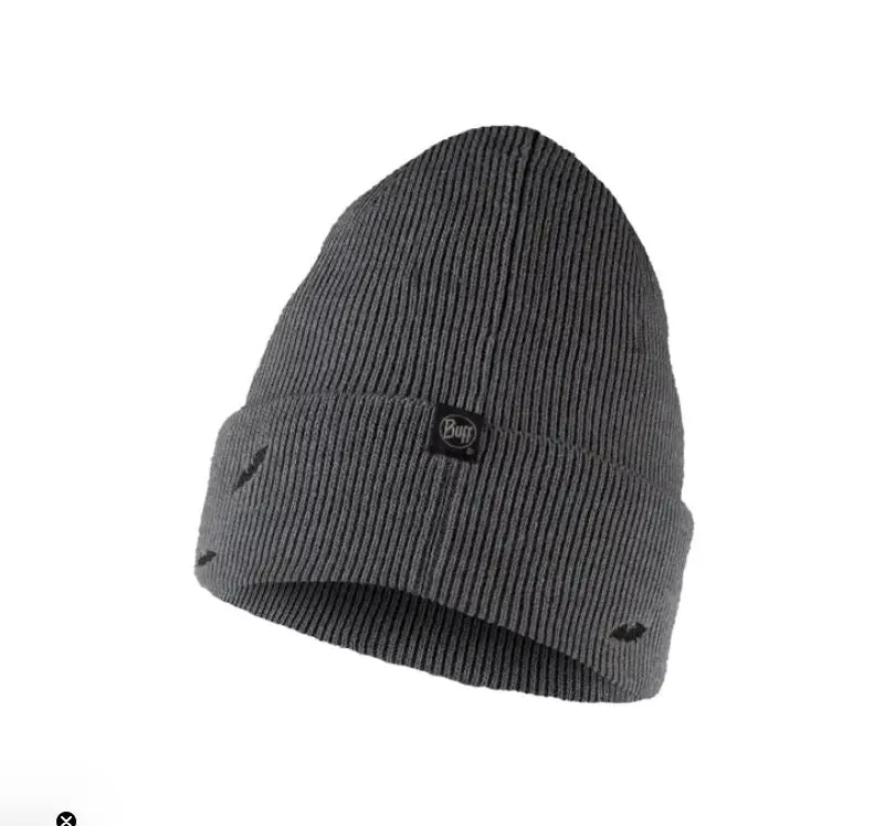 BUFF - Knitted Beanie Kids - Grey Heather