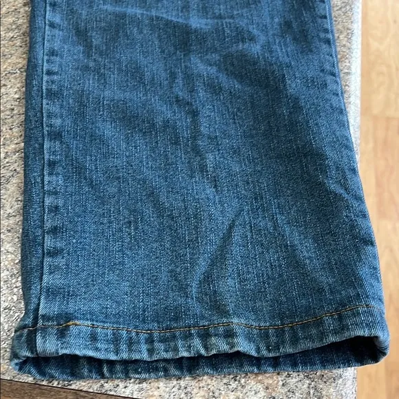 Cabela's Blue Jeans with Plaid Lining size 18 short