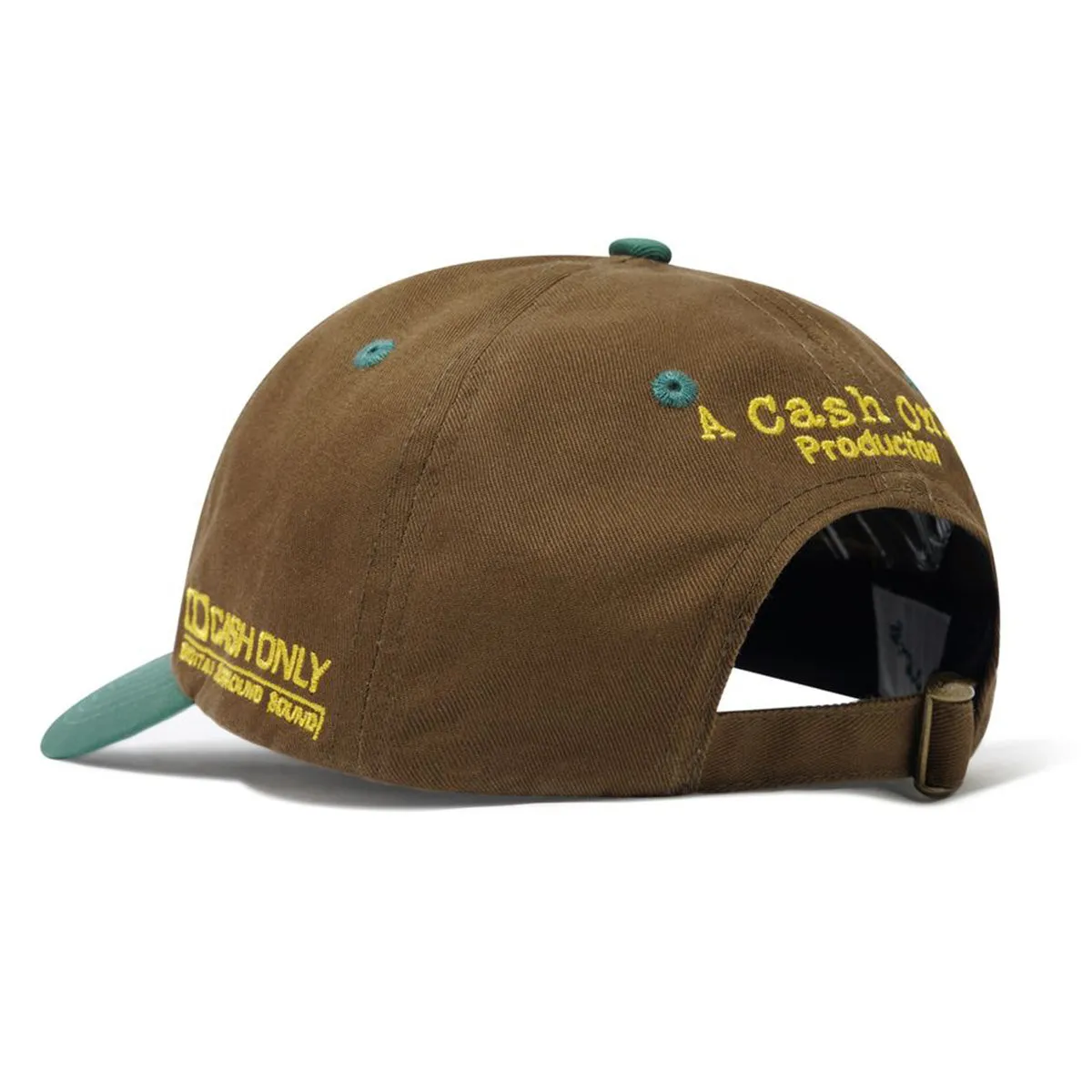 Cash Only - Home Video 6 Panel Cap Wood