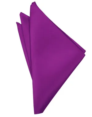 Cassis Luxury Satin Pocket Square