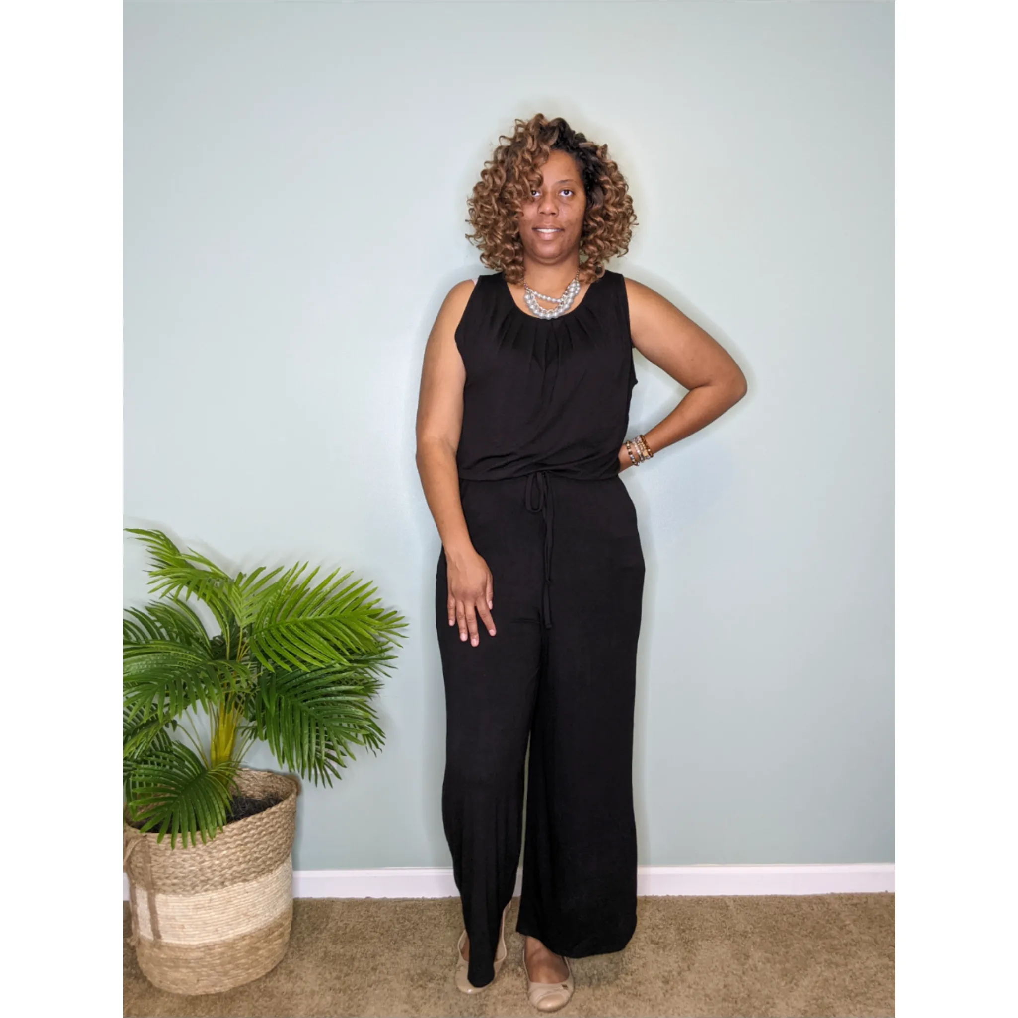 Casual Jumpsuit (Black)