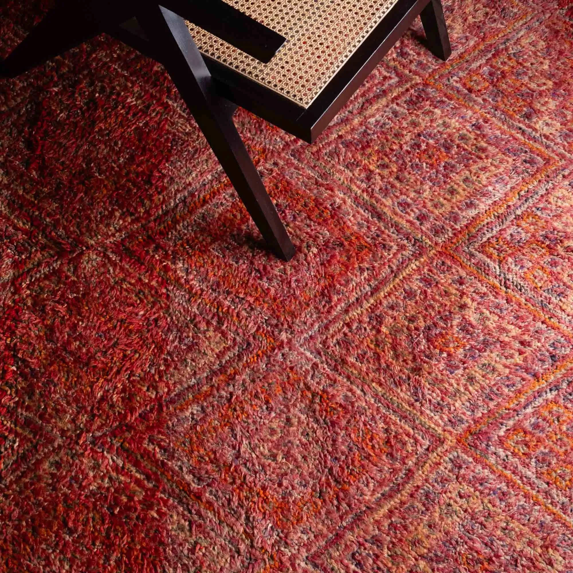 Chahinaz - vintage beni mguild rug