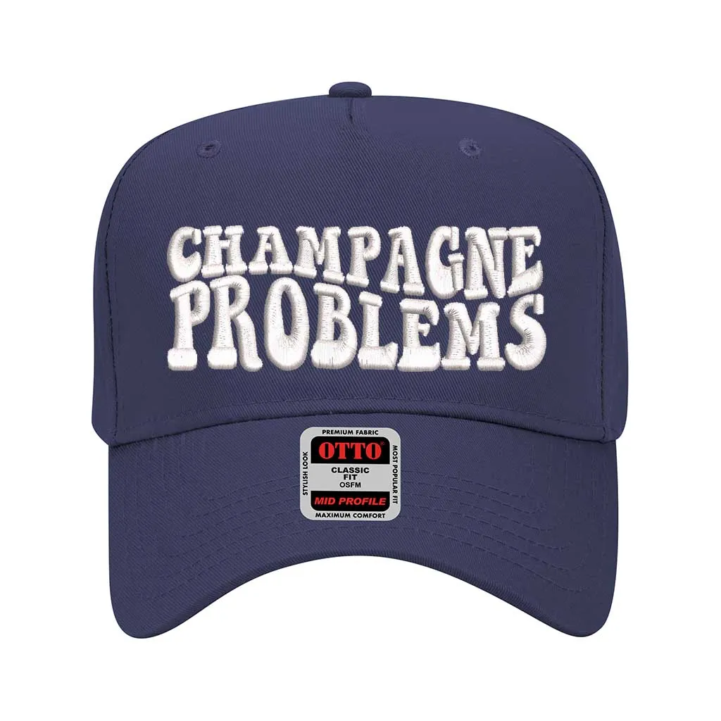 Champagne Problems 5 Panel Baseball Hat