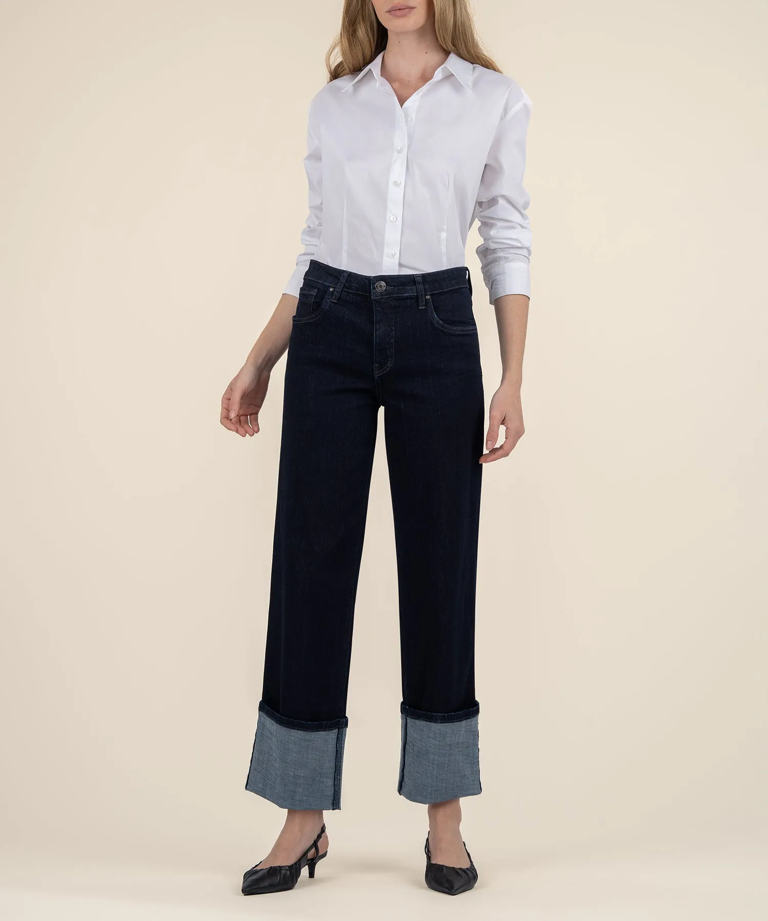 Charlotte High Rise Wide Leg, Petite