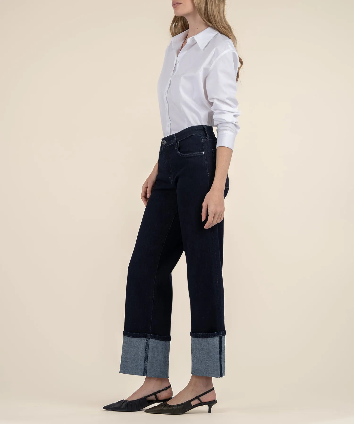 Charlotte High Rise Wide Leg, Petite