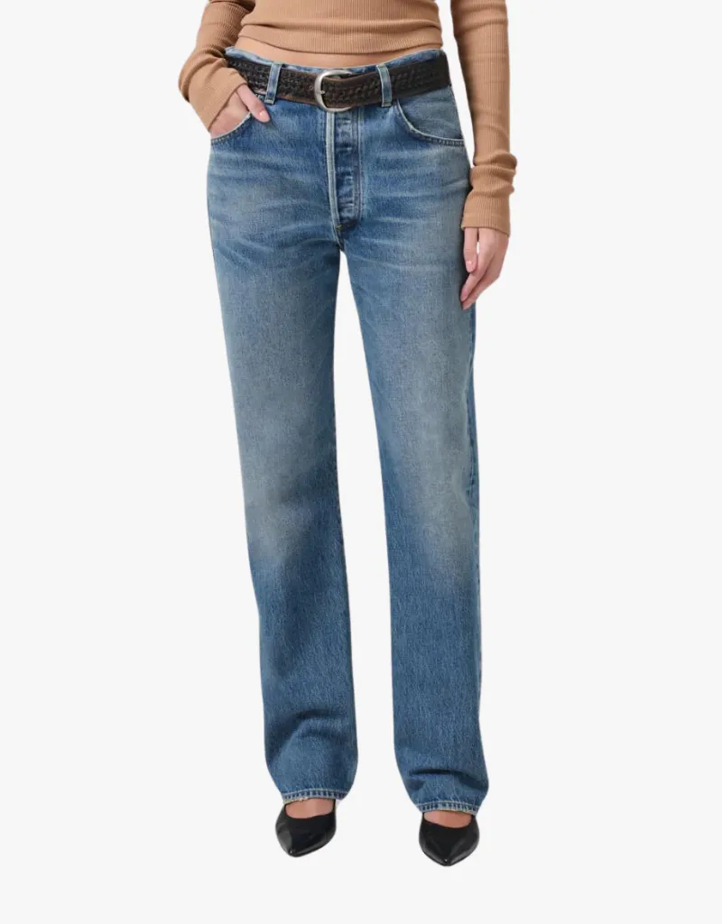 Citizens of Humanity Baretta Relaxed Straight Jeans in Babylonia