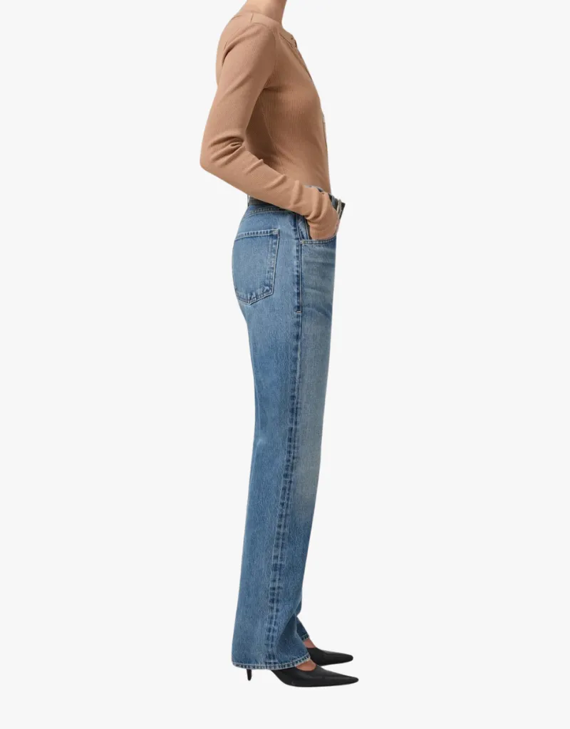 Citizens of Humanity Baretta Relaxed Straight Jeans in Babylonia