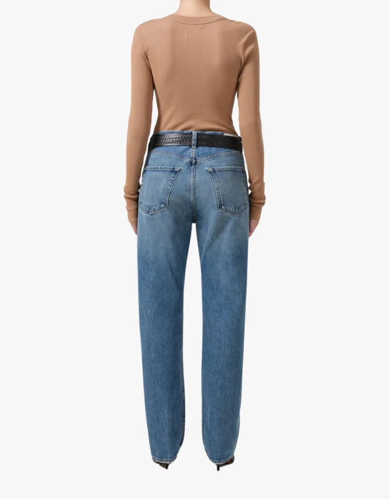 Citizens of Humanity Baretta Relaxed Straight Jeans in Babylonia