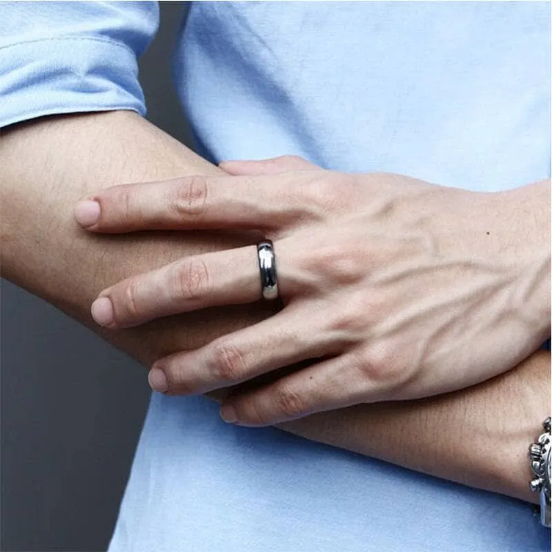 Classic Tungsten Wedding Band
