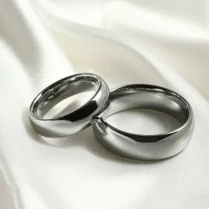 Classic Tungsten Wedding Band