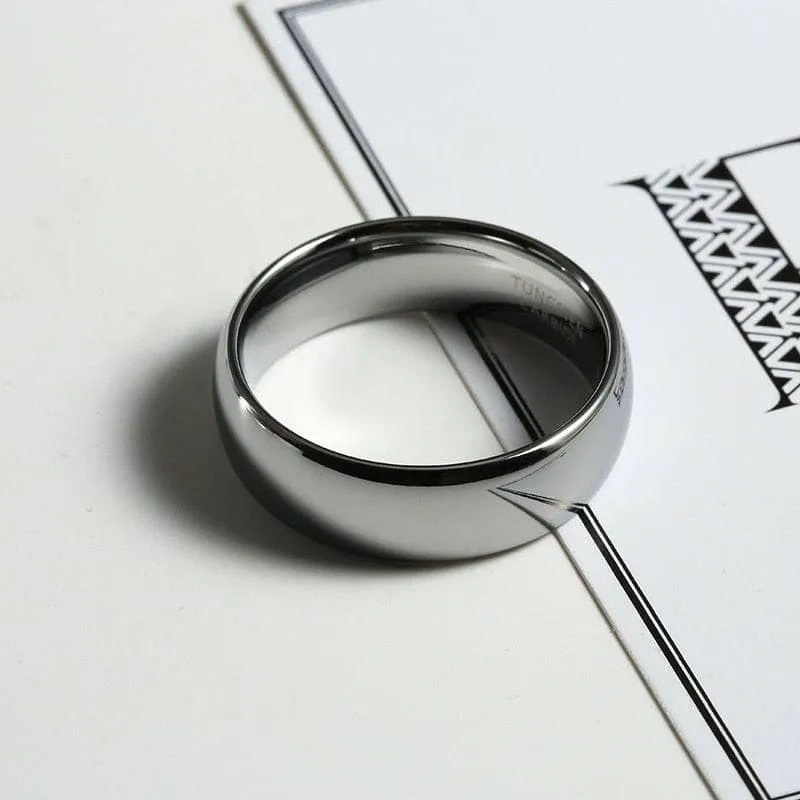 Classic Tungsten Wedding Band