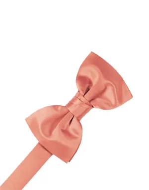 Coral Reef Luxury Satin Kids Bow Tie