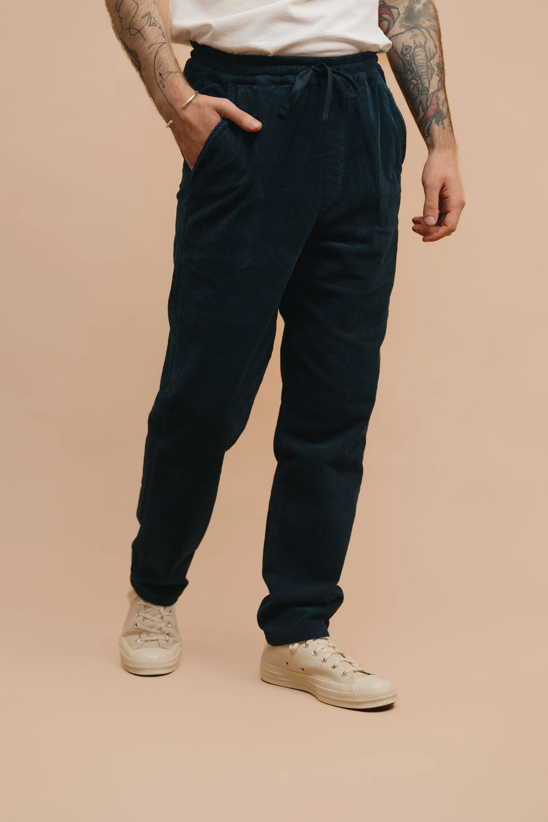 Corduroy Drawstring Trouser